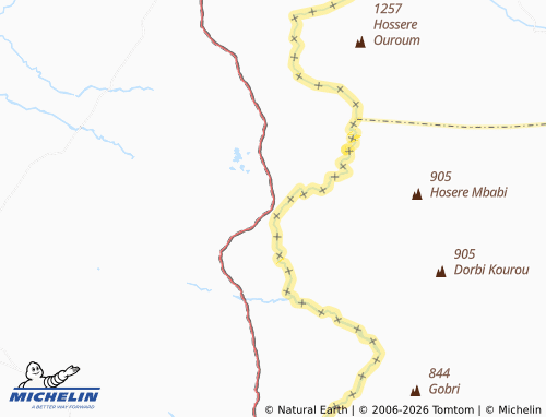 Carte MICHELIN Bokka - ViaMichelin