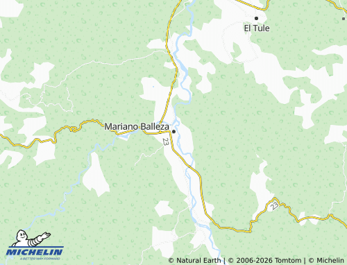 Mappa MICHELIN Balleza Centro - ViaMichelin