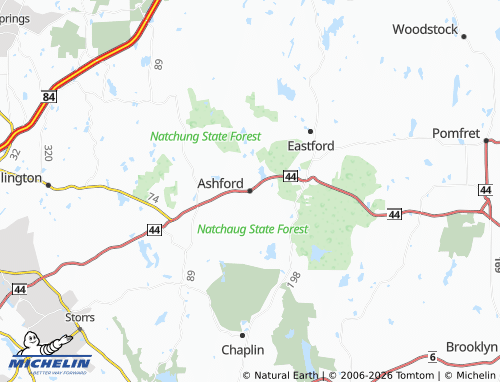Mappa MICHELIN Ashford - ViaMichelin