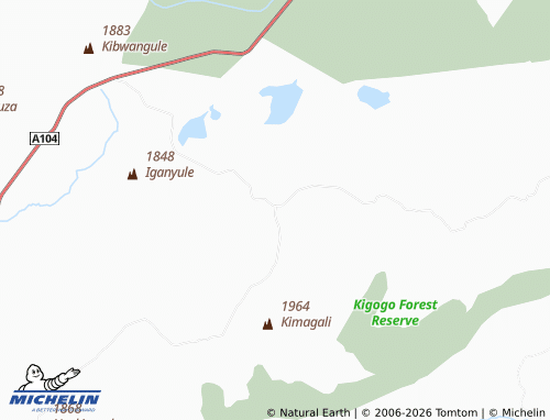 Mapa MICHELIN Kasanga - ViaMichelin