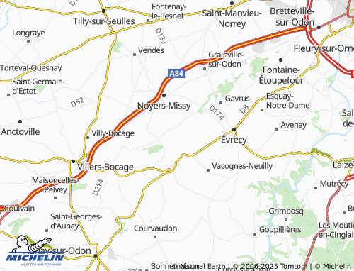 MICHELIN La Campagne map - ViaMichelin