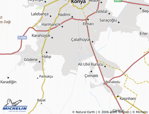 Mappa MICHELIN Alakova - ViaMichelin