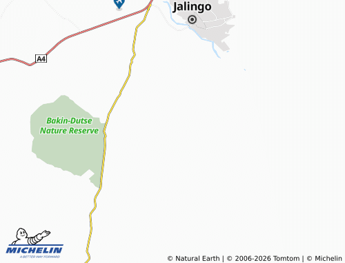 MICHELIN Badawere map - ViaMichelin