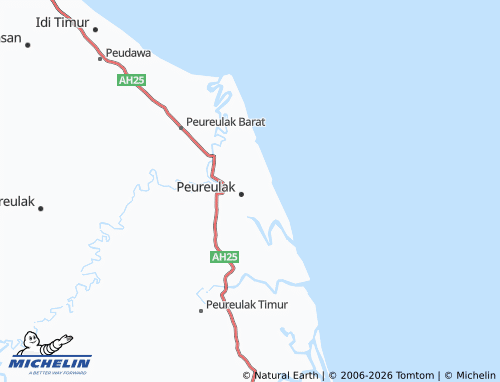 Kaart MICHELIN Cot Muda Itam - ViaMichelin