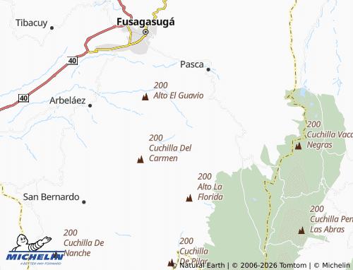 Mapa MICHELIN El Carmen - ViaMichelin