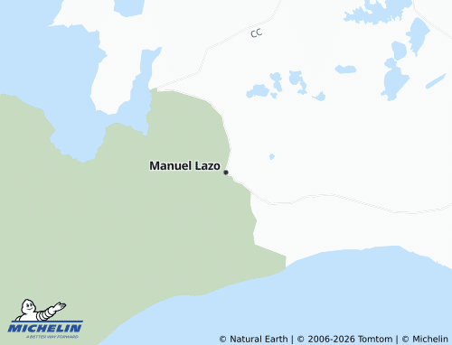 MICHELIN Manuel Lazo map - ViaMichelin