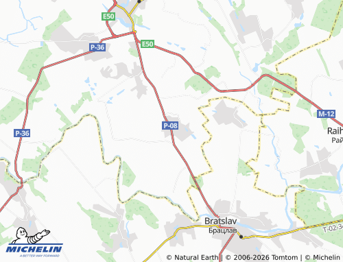 Mapa MICHELIN Chukiv - ViaMichelin