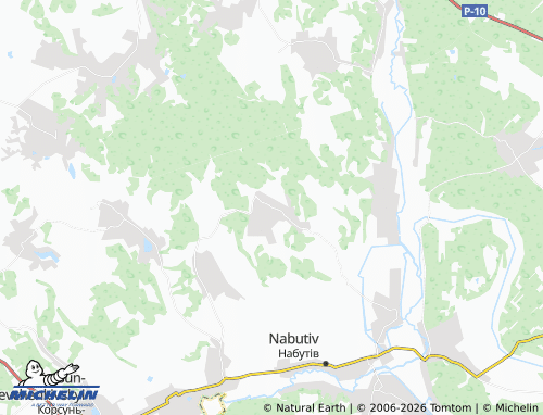 Mapa MICHELIN Brovakhy - ViaMichelin