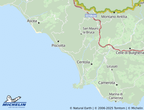 MICHELIN Caprioli map - ViaMichelin