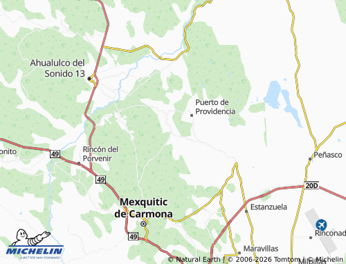 MICHELIN Venadito map - ViaMichelin