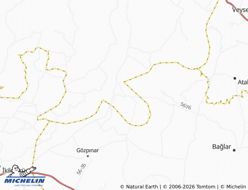 Mappa MICHELIN Oyuktaş - ViaMichelin