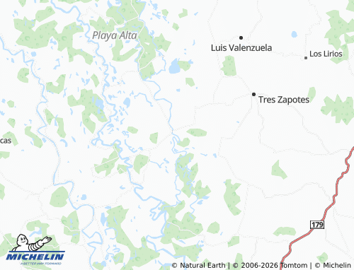 Mapa MICHELIN Predio Tres Zapotes Dos - ViaMichelin