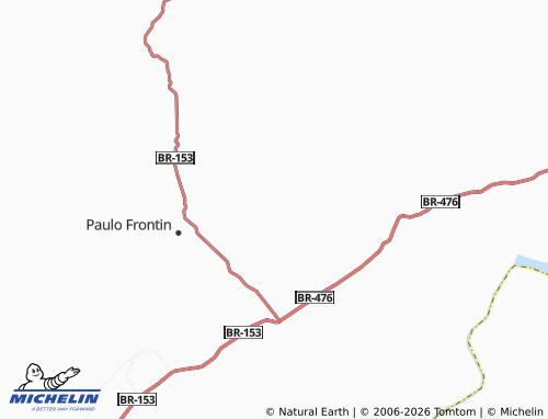 Mappa MICHELIN Vera Guarani - ViaMichelin