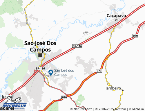 MICHELIN Jardim Nova Florida map - ViaMichelin