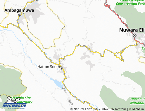 MICHELIN Drayton map - ViaMichelin