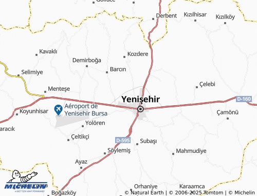 MICHELIN Cihadiye map - ViaMichelin