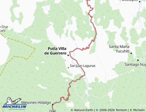 Mapa MICHELIN Bosques de Las Lomas - ViaMichelin