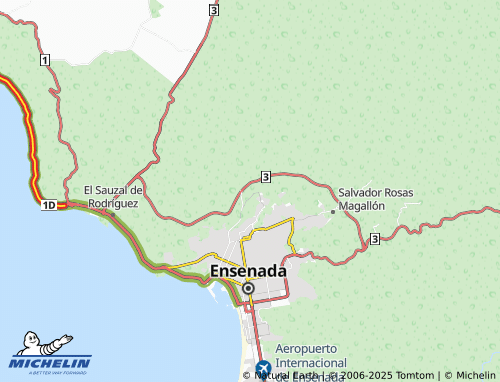 MICHELIN Los Encinos V map - ViaMichelin