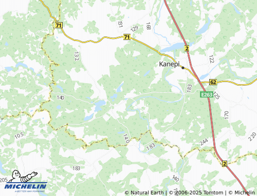 MICHELIN-Landkarte Jõgehara - ViaMichelin