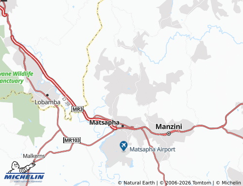 Mapa MICHELIN Mbekelweni - ViaMichelin