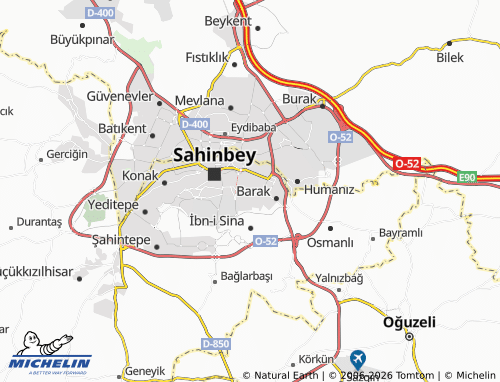 MICHELIN Beydilli map - ViaMichelin