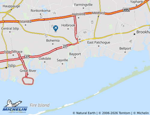 Mapa MICHELIN Bayport - ViaMichelin