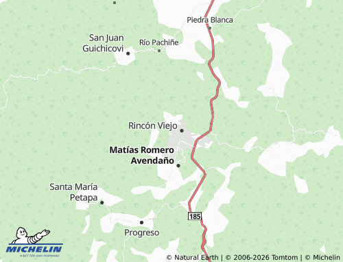 Mapa MICHELIN Lázaro Cárdenas - ViaMichelin