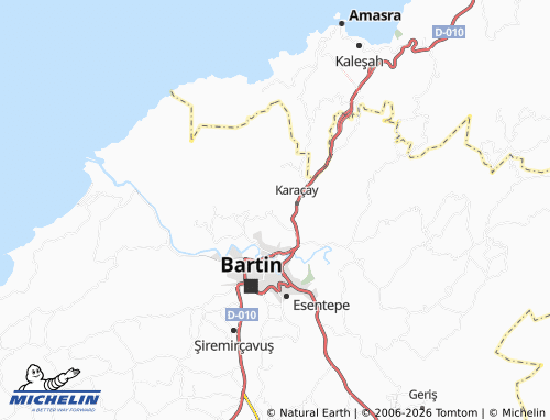 Mapa MICHELIN Uzunöz - ViaMichelin