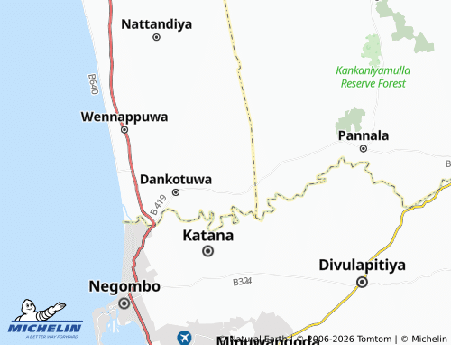 Mappa MICHELIN Ihala Mohottimulla - ViaMichelin