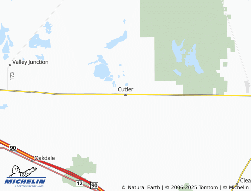 MICHELIN Cutler map - ViaMichelin