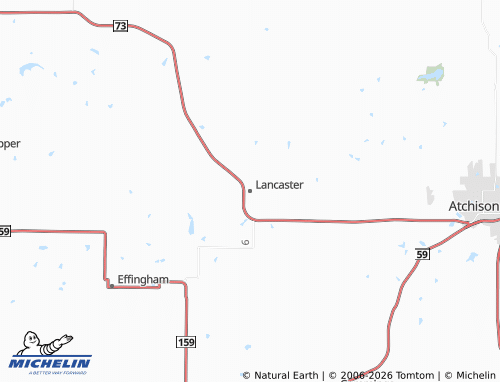 Mapa MICHELIN Lancaster - ViaMichelin