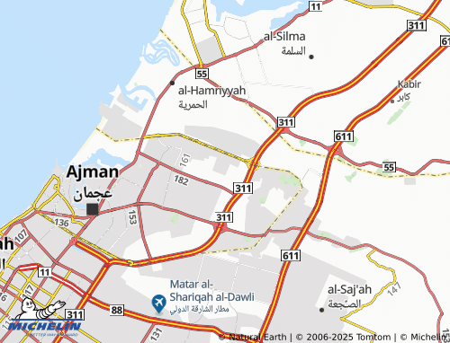 MICHELIN Bahya map - ViaMichelin