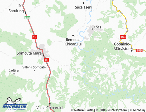 MICHELIN Berchezoaia map - ViaMichelin