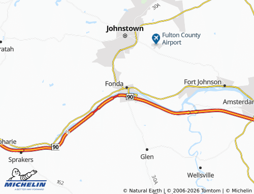 Mapa MICHELIN Fultonville - ViaMichelin