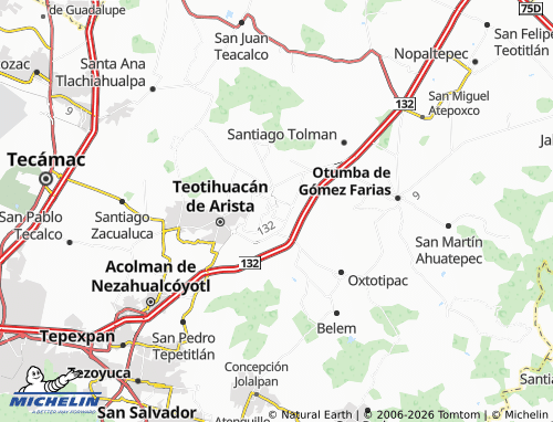 Mapa MICHELIN San Francisco Mazapa - ViaMichelin