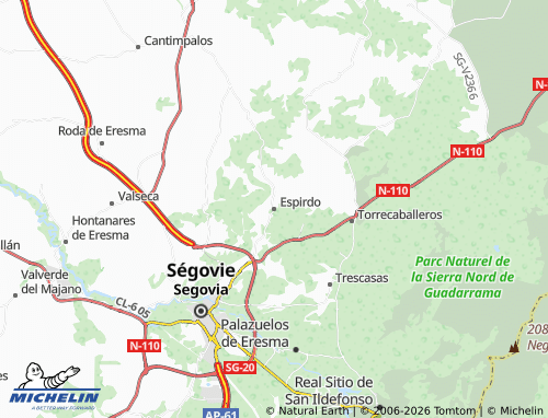 Mappa MICHELIN Espirdo - ViaMichelin
