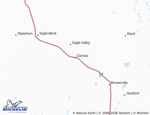 Mappa MICHELIN Clarissa - ViaMichelin