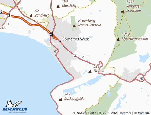 Mapa MICHELIN Helderberg Industrial Park - ViaMichelin