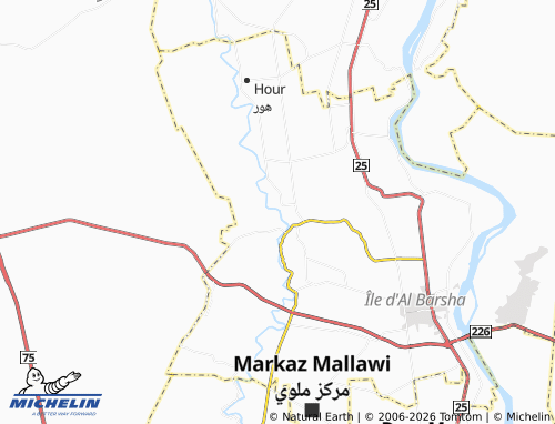 Mappa MICHELIN al-'Areen Bahri - ViaMichelin