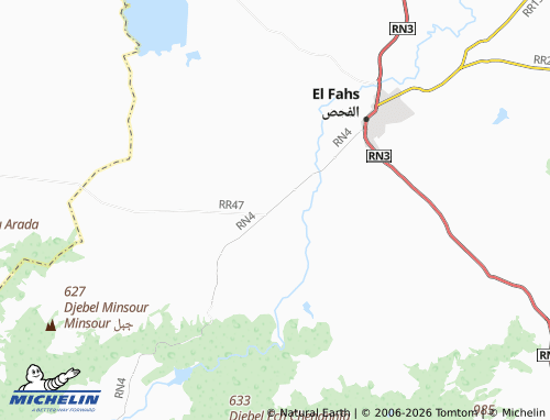 MICHELIN al-'Amayim map - ViaMichelin