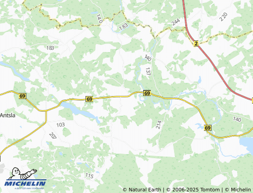 MICHELIN Linnamäe map - ViaMichelin