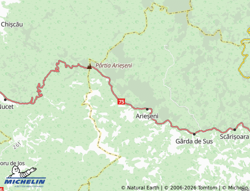 MICHELIN Izlaz map - ViaMichelin