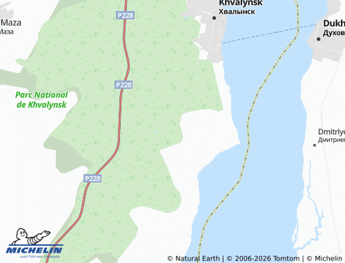 MICHELIN-Landkarte Podlesnoye - ViaMichelin