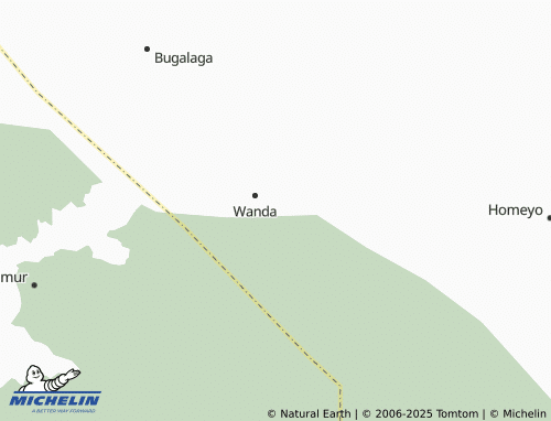 MICHELIN Sabisa map - ViaMichelin