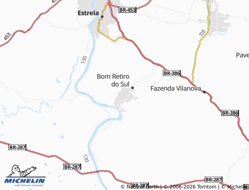 Mapa MICHELIN Getúlio Vargas - ViaMichelin