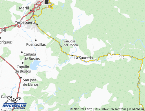 Mappa MICHELIN La Sauceda - ViaMichelin