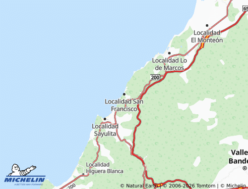 Mappa MICHELIN Localidad San Francisco - ViaMichelin