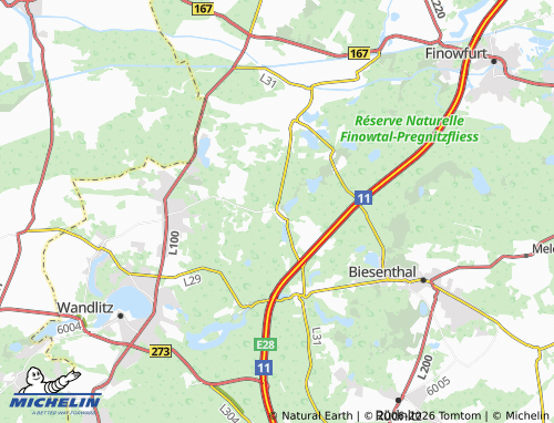 Mappa MICHELIN Prenden - ViaMichelin