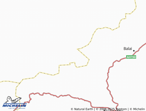 MICHELIN Balai Peluntan map - ViaMichelin