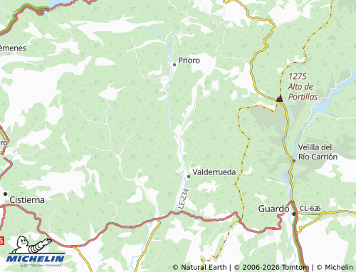 Mappa MICHELIN Morgovejo - ViaMichelin